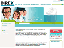 Tablet Screenshot of direxusa.com